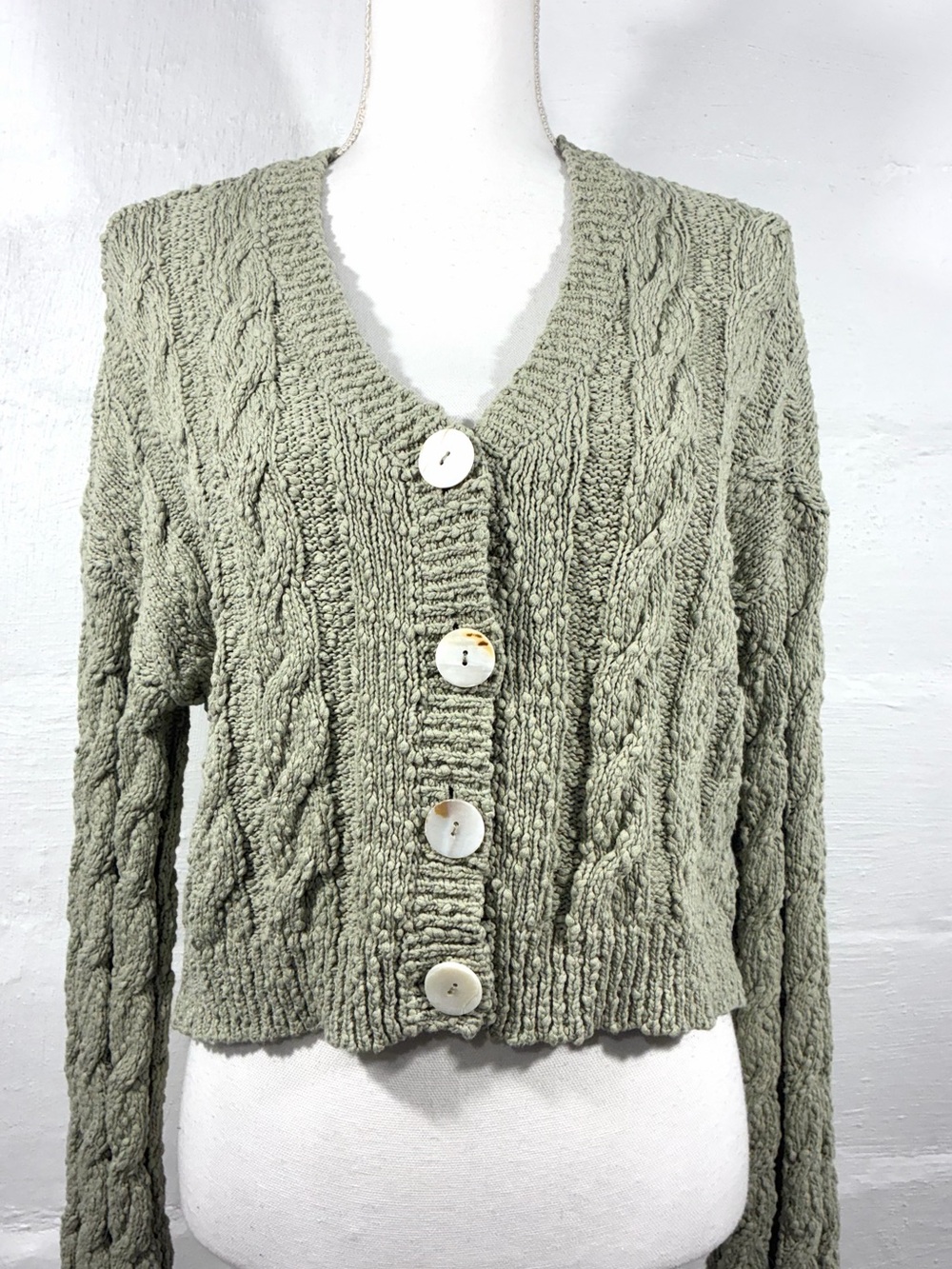 SHOW ME YOUR MUMU CONRAD CARDI CROPPED CARDIGAN